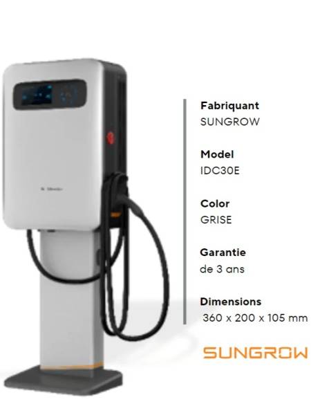 Borne de recharge Superchargeur Sungrow Orion DC30